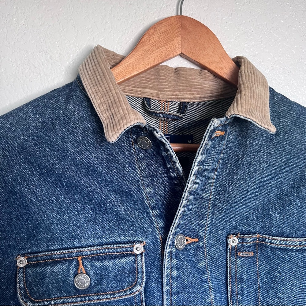 Sold 🌻 Vintage Polo Ralph Lauren Denim Trucker Jean Jacket M Unisex - Picture 2 of 11